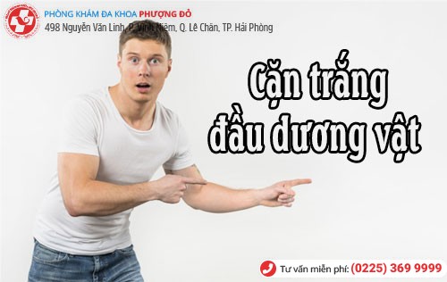 Cặn trắng đầu dương vật là gì