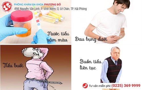 dấu hiệu viêm đường tiểu nam