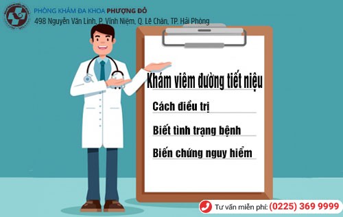 Khám viêm đường tiết niệu tại Hải Phòng