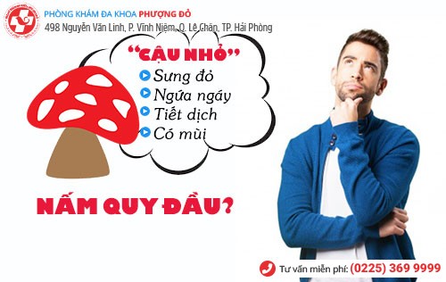 Nếu có những biểu hiện này, có thể bạn đang bị nấm bao quy đầu