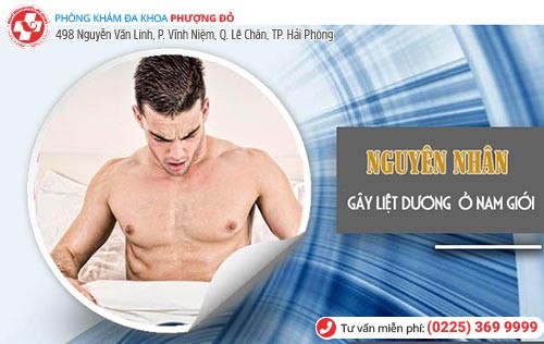 Nguyên nhân gây liệt dương ở nam giới