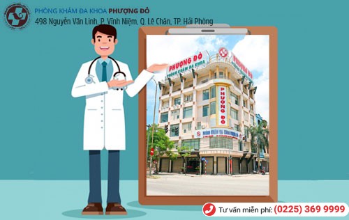 Phòng khám Phượng Đỏ khám viêm đường tiết niệu tại Hải Phòng