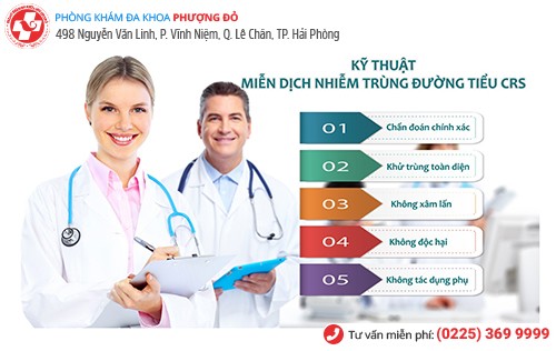 CRS - phác đồ hỗ trợ các bệnh đường tiểu hiệu quả