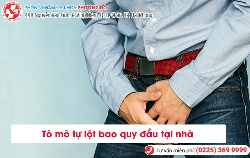 Gánh họa vì tò mò tự lột bao quy đầu tại nhà