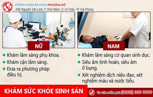 Quy trình khám hiếm muộn tại Đa Khoa Phượng Đỏ