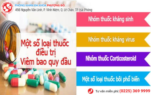 Kháng sinh bôi viêm bao quy đầu